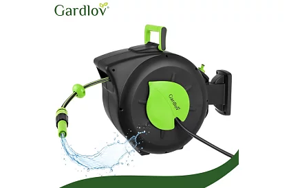 Zwijacz ścienny na wąż – automatyczny bęben z wężem 30 m