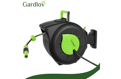 Zwijacz ścienny na wąż – automatyczny bęben z wężem 30 m