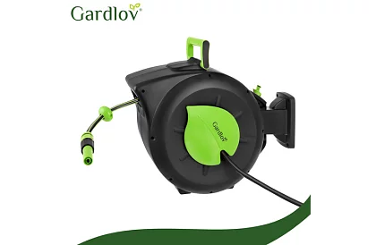 Zwijacz ścienny na wąż – automatyczny bęben z wężem 30 m