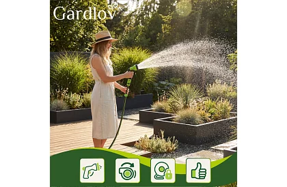 Zwijacz ścienny na wąż – automatyczny bęben z wężem 30 m