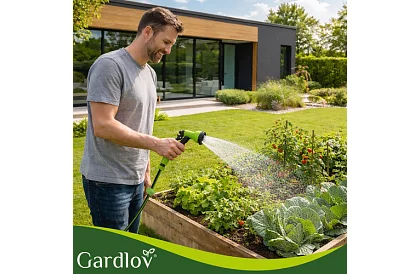 Zwijacz ścienny na wąż – automatyczny bęben z wężem 30 m