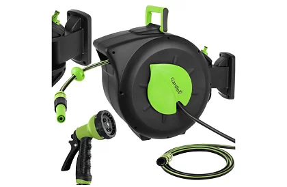 Zwijacz ścienny na wąż – automatyczny bęben z wężem 30 m
