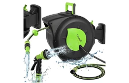 Zwijacz ścienny na wąż – automatyczny bęben z wężem 30 m