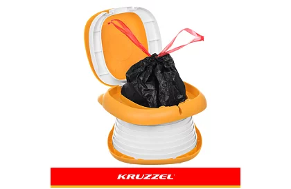 Dziecięcy podróżny składany nocnik + worki higieniczne