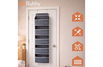 Organizer wiszący na drzwi – 142 × 40 × 17 cm