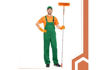 Telescopowa ściągaczka do okien z mopem 3 w 1