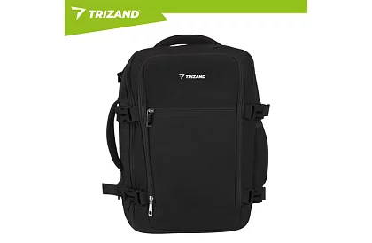 Plecak podręczny 2 w 1 – bagaż podręczny do samolotu 40 × 20 × 25 cm – czarny