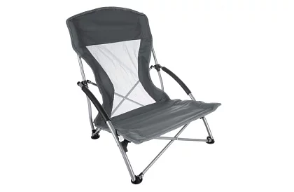 Składane krzesło kempingowe – szare
