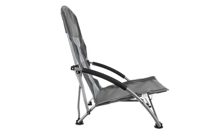 Składane krzesło kempingowe – szare