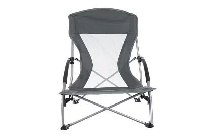 Składane krzesło kempingowe – szare