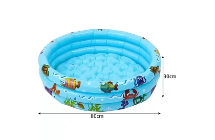 Basen dmuchany z miękkim dnem dla dzieci