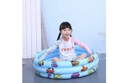 Basen dmuchany z miękkim dnem dla dzieci