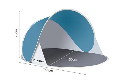 Namiot plażowy 145 × 100 × 70 cm – samorozkładający się