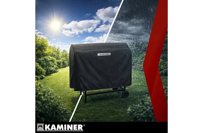 Grill ogrodowy na węgiel drzewny 108x67x96cm + akcesoria