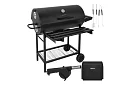Grill ogrodowy na węgiel drzewny 108x67x96cm + akcesoria