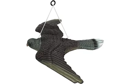 Zawieszony odstraszacz – realistyczny sokół