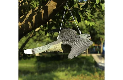 Zawieszony odstraszacz – realistyczny sokół