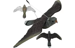 Zawieszony odstraszacz – realistyczny sokół