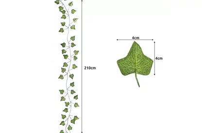 Sztuczny bluszcz – girlanda 12,6 m