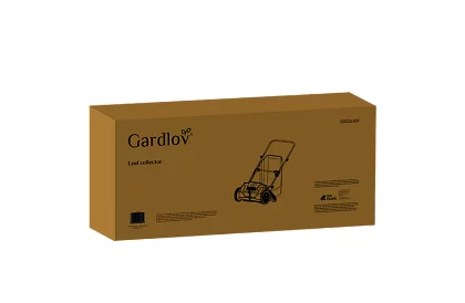 Ręczny zbieracz liści i trawy 100 l – regulowany, obrotowy mechanizm