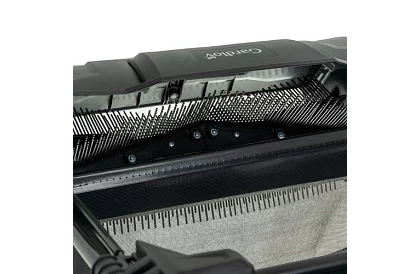 Ręczny zbieracz liści i trawy 100 l – regulowany, obrotowy mechanizm