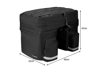 Torba rowerowa 60 l - wodoodporna, na bagażnik