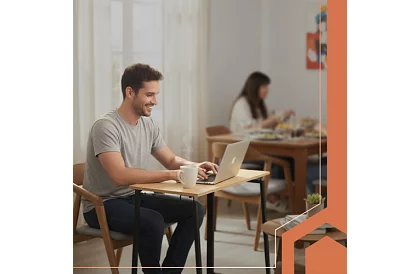 Skladany brązowy stół – 80 × 75 × 40 cm