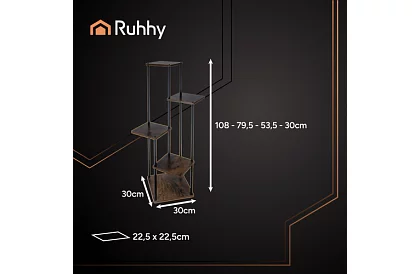 Stojak na kwiaty 107 cm – 5 poziomów