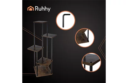 Stojak na kwiaty 107 cm – 5 poziomów