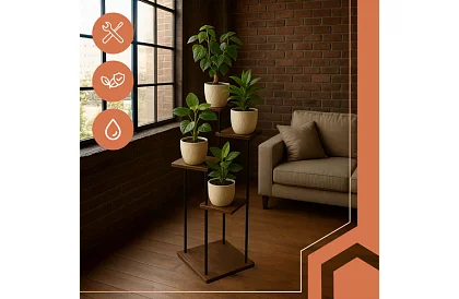 Stojak na kwiaty 107 cm – 5 poziomów