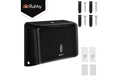 Zbiornik papierowych ręczników ZZ – czarny