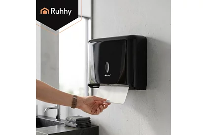 Zbiornik papierowych ręczników ZZ – czarny