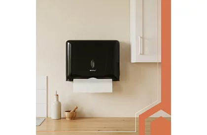 Zbiornik papierowych ręczników ZZ – czarny