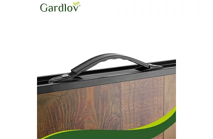 Stół kempingowy składany 120 × 60 cm + 4 krzesła