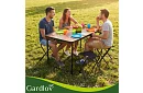 Stół kempingowy składany 120 × 60 cm + 4 krzesła