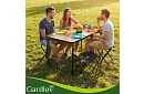 Stół kempingowy składany 120 × 60 cm + 4 krzesła
