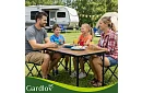 Stół kempingowy składany 120 × 60 cm + 4 krzesła