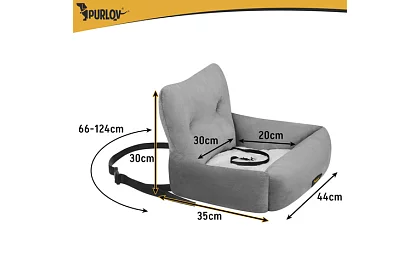 Fotelik samochodowy  44 × 35 × 30 cm – Rozmiar S