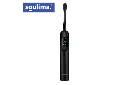 Soniczna elektryczna szczoteczka do zębów X800 - czarna – 90 000 obrotów/min + 6 końcówek