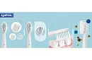 Soniczna elektryczna szczoteczka do zębów X800 – biała – 90 000 obrotów/min + 6 końcówek