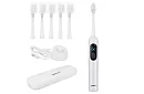 Soniczna elektryczna szczoteczka do zębów X800 – biała – 90 000 obrotów/min + 6 końcówek