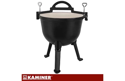 Emaliowany garnek żeliwny 10 litrów