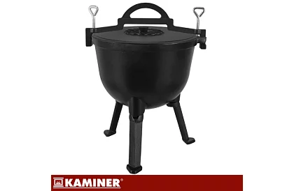 Emaliowany garnek żeliwny 10 litrów