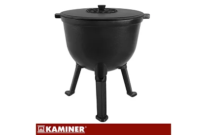 Emaliowany garnek żeliwny 10 litrów