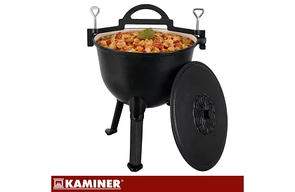 Emaliowany garnek żeliwny 10 litrów