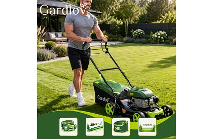 Kosiarka spalinowa DriveX 149 cm³ - 2,3 kW, 406 mm, kosz 50l