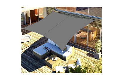 Zasłona przeciwsłoneczna 3 × 2 m – Szara