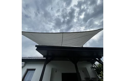 Zasłona przeciwsłoneczna 3 × 2 m – Szara