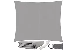 Zasłona przeciwsłoneczna 3 × 2 m – Szara
