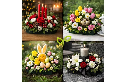 Aranżacyjna masa Florex 20 sztuk – 23 × 11 × 8 cm